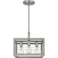 thumbnail image 3 of Ashley Harbour Transitional 4-Light Ceiling Hanging Pendant Lights, Silver, 3 of 4