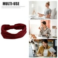 thumbnail image 3 of Unique Bargains Headbands Cotton Sweatbands Stretchy Moisture Wicking Headband for Sports for Women Red 1 PCS, 3 of 6