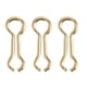 thumbnail image 4 of 300 piezas de ojos de alambre de acero, plomos para tornillos de plomada, bucles de molde, accesorios de aparejos, elementos esenciales para la pesca de carpas, 4 of 8