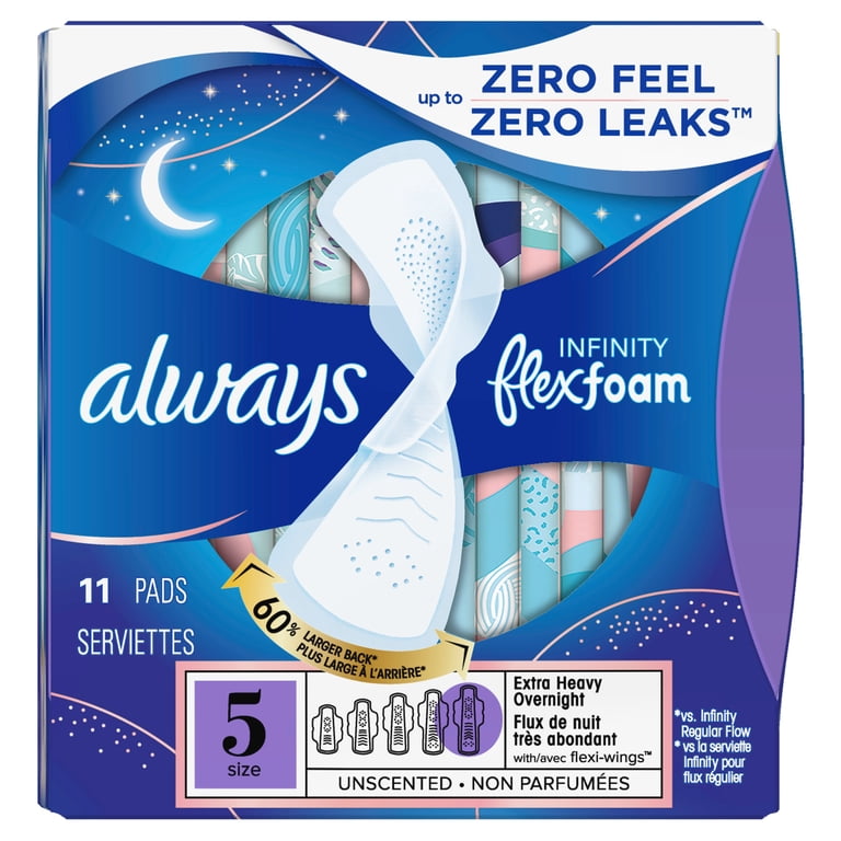 always Infinity FlexFoam Size5 3箱セット Always Infinity with FlexFoam Pads, Size 5, Extra Heavy Overnight