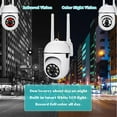 thumbnail image 6 of Security Cameras, DFITO 2.4Ghz Wireless Wifi Waterproof Surveillance Camera, IR Night Vision, Motion Detection, 6 of 10
