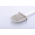 thumbnail image 2 of Escobilla Y Soporte Para Inodoro, Escobilla Y Escobillas Pequeñas De Silicona Antibacteriana, Con Filtro De Agua Y Base De Secado Rápido, Accesorios De Baño, Blanco, 2 of 5