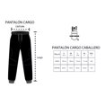 thumbnail image 3 of Pantalón De Cocina Hombre Dama Negro Tela Fresca Resistente, 3 of 8