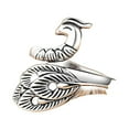 thumbnail image 4 of ZLight Knitting Ring Animal Jewelry Gifts Opening Rings Guide Crocheting DIY Daily Sewing Supplies Wedding Using Silver NJ135 5Set, 4 of 6