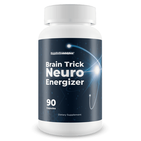 Brain Trick Neuro Energizer Brain Booster - Our Best Brain Focus and Memory Supplements - Focus Iq Supplement - Brain Supplement for Mental Alertness Memory Focus & Concentration - Boost Focus Pills