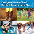thumbnail image 3 of In The Swim 20-Pack, 3-Inch Diameter Jumbo Pool Noodles – Soft Large Foam Noodles for Extra Buoyancy - Floating Training Device, Exercise Aid, Pool Toy - 50 Inches Long - 3 Assorted Colors 1056481, 3 of 6