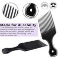 thumbnail image 3 of 3 Pieces Wide-Tooth Comb Detangling Shower Comb Set, Wide-Tooth Comb, Pick Comb, All Purpose Comb, Anti-Static Comb Afro Hair Carbon Fiber Pick B, 3 of 5