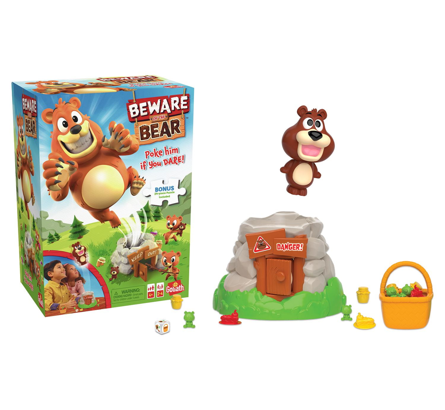 Goliath Beware of the Bear - Poke The Bear And Sneak The Goodies Before He Wakes Up Game