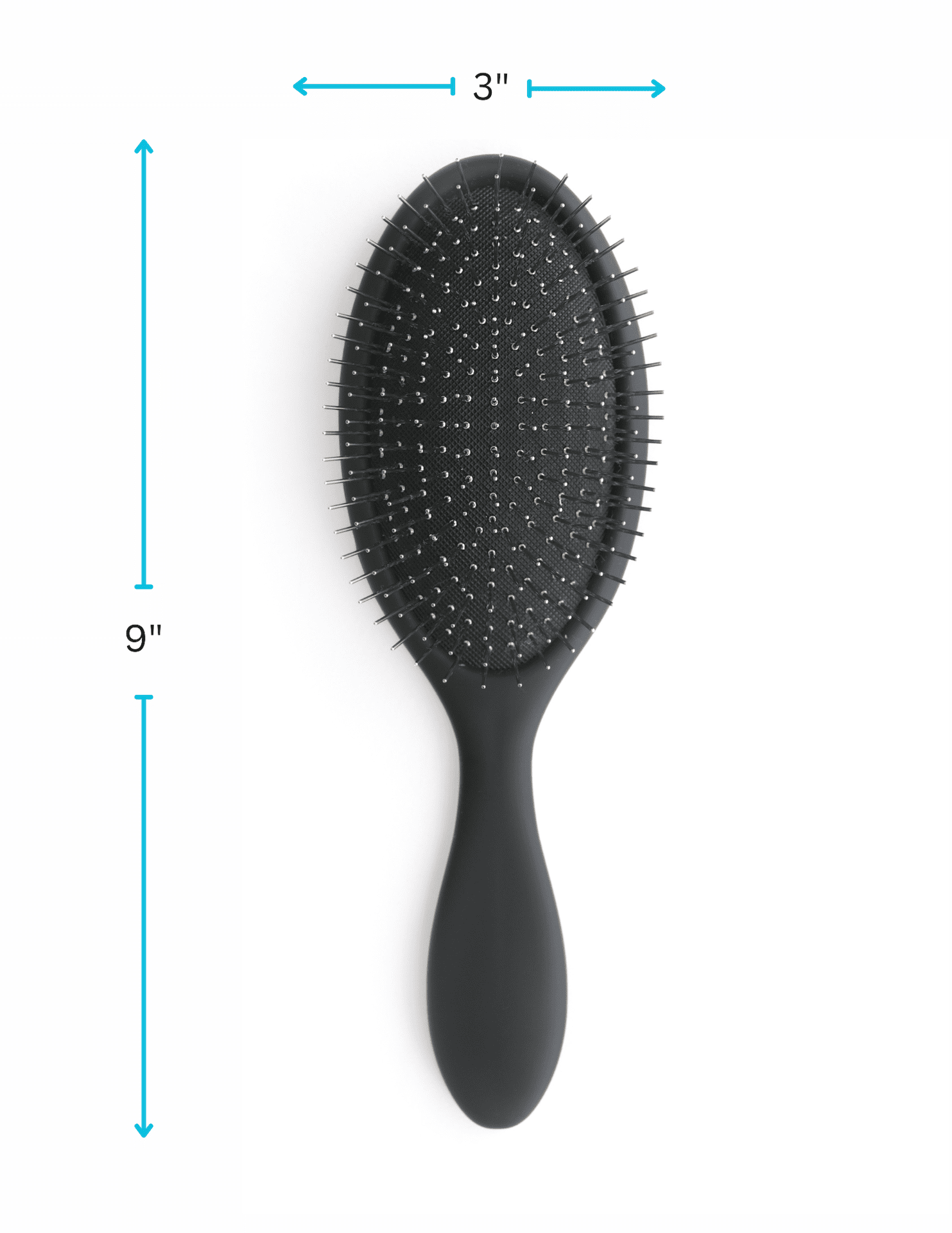 Simply Boujie Paddle Detangling Hair Brush, Detangling, Black