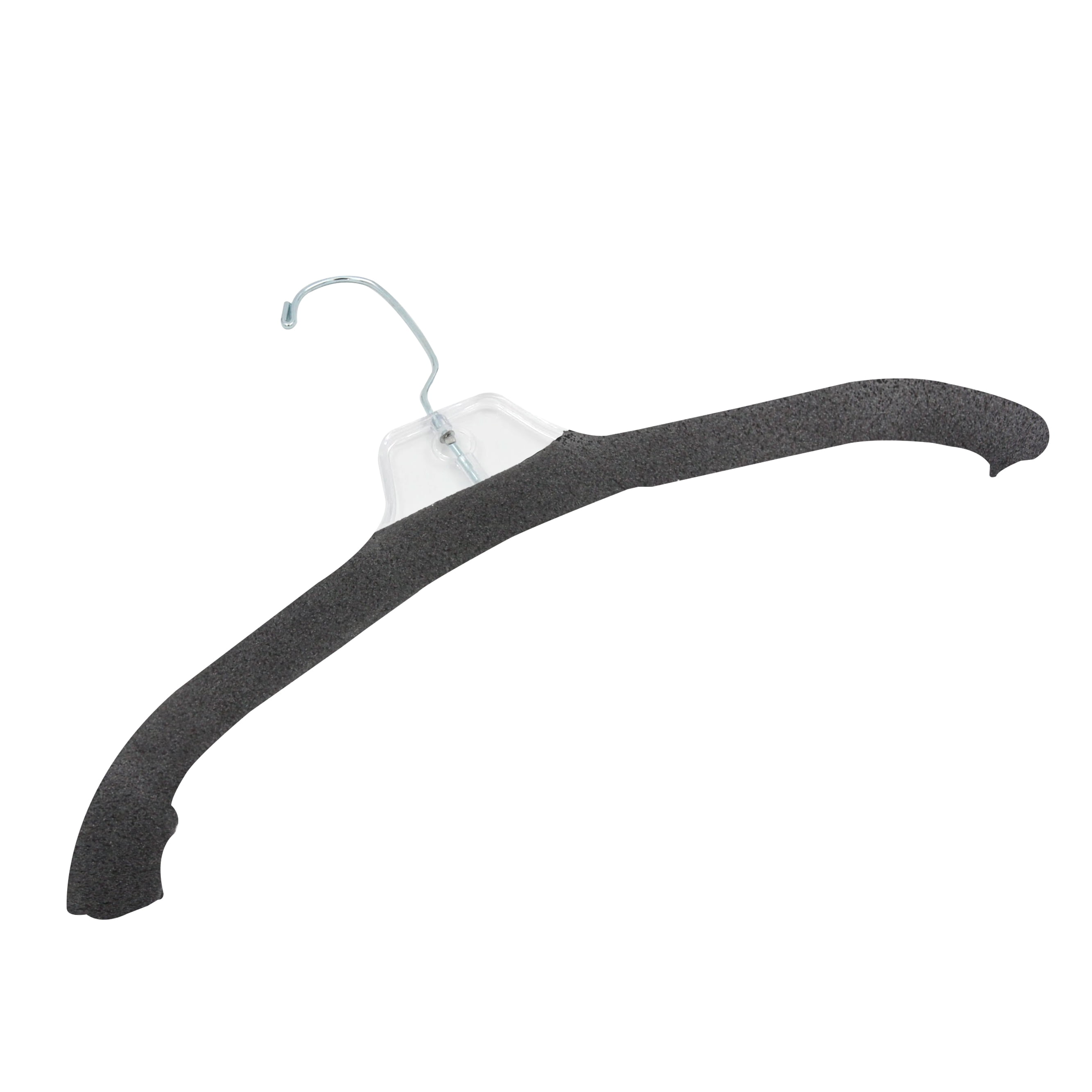 SSWBasics Gray Foam Hanger Covers - Pack of 100