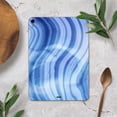 thumbnail image 4 of DesignSkinz Vivid Agate Vein Slice Blue V8 Full-Body Skin Decal Wrap Cover for iPad 6th Gen 9.7”(A1893/A1954), 4 of 4