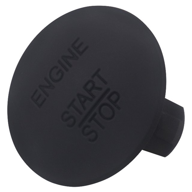 Hugtrwg Botón Encendido Del Sin Llave Botón Arranque Y Parada para Mercedes (negro)