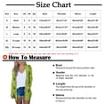 thumbnail image 2 of IROINNID Women's Open Front Jacket Print Long Sleeve Casual Christmas Coat Cardigan With Pocket Casual Tops, Red, 2 of 8