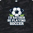 thumbnail image 4 of Inktastic I'd Rather Be Playing Soccer Boys or Girls Toddler T-Shirt, 4 of 5