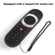 thumbnail image 4 of Control remoto, Accesorios de TV de Uso Más Fácil, Portada Ambientalmento Negra Control remoto Mano de Obra de Trabajo Fino para el Hogar para televisión, 4 of 7
