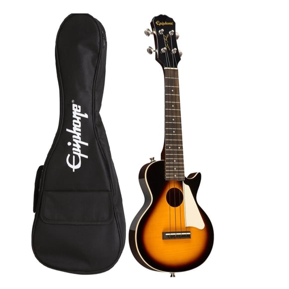 Ukelele Electroacústico Epiphone Les Paul Vsm Con Funda