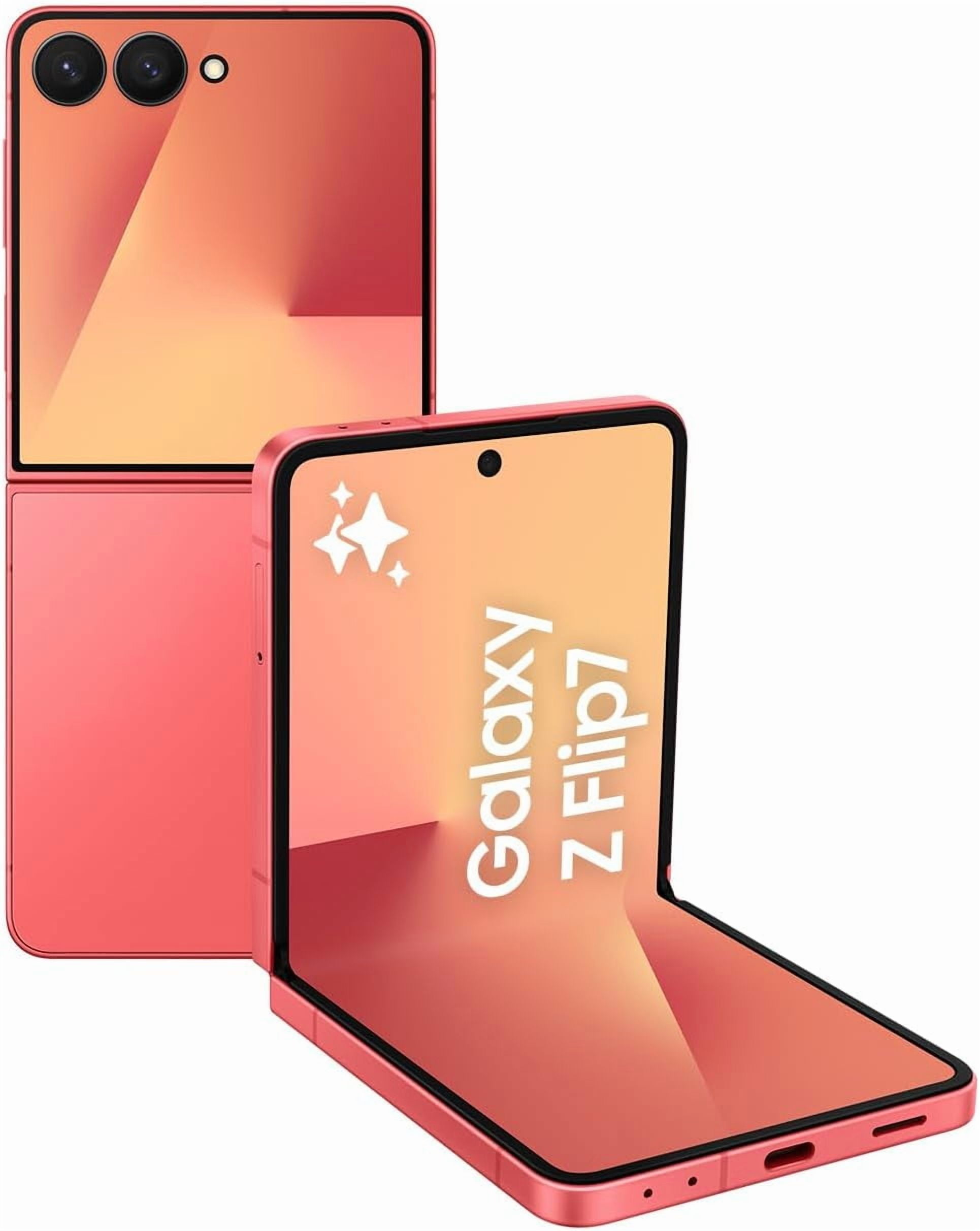 Galaxy z flip7 コーラルレッド512GB Samsung Galaxy Z Flip7 5G 512GB 12GB RAM (Brand New - Sealed