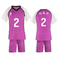 thumbnail image 4 of Disfraz de Anime Hinata Kageyama Nishinoya Sugawara, camiseta y pantalones cortos, uniforme de escuela secundaria, traje de fiesta de Halloween, 4 of 4