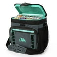 thumbnail image 4 of AZ Pro 16-Can Zipperless Cooler, Grey and Teal, 4 of 5