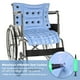 thumbnail image 3 of Cojín Inflable Mesinurs Azul para Silla de Ruedas con Respaldo Completo para Alivio del Dolor de Esp, 3 of 5