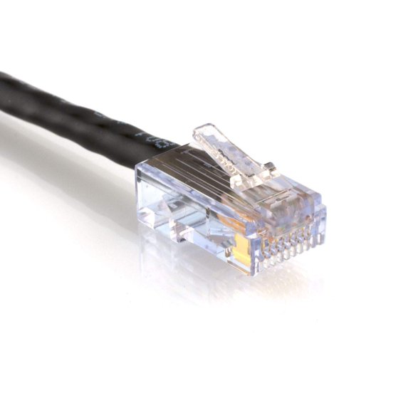Cable Ethernet Networx Cat 6 7,6 m Negro 10 Gbps