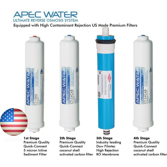 Apec Portable Countertop Reverse Osmosis Water Filter System Ro Apec Portable Countertop Reverse Osmosis Water Filter System Ro Ctop Installation Free Fits Most Standard Faucet
