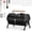 8, variant on Portable Charcoal Grill with Thermometer,  Small Tabletop Barbecue Grill  for Outdoor Camping Backyard Beach BBQ, 117 Square Inches Cooking Area, Thick Steel, , Black