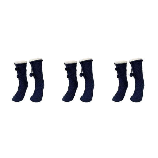 Calcetines tipo pantufla Minnieouse transpirables para mujer con mango de goma de silicona