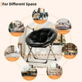 thumbnail image 7 of CazToi Large  Size Saucer Chair Foldable Non-Slip Seat for Bedroom and Dorm, 7 of 7