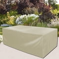 thumbnail image 1 of Funda para muebles de tela Oxford 210D, funda impermeable para exteriores, para jardín, para mesa de patio y silla, funda antipolvo, funda combinada para mesa y silla, 1 of 5