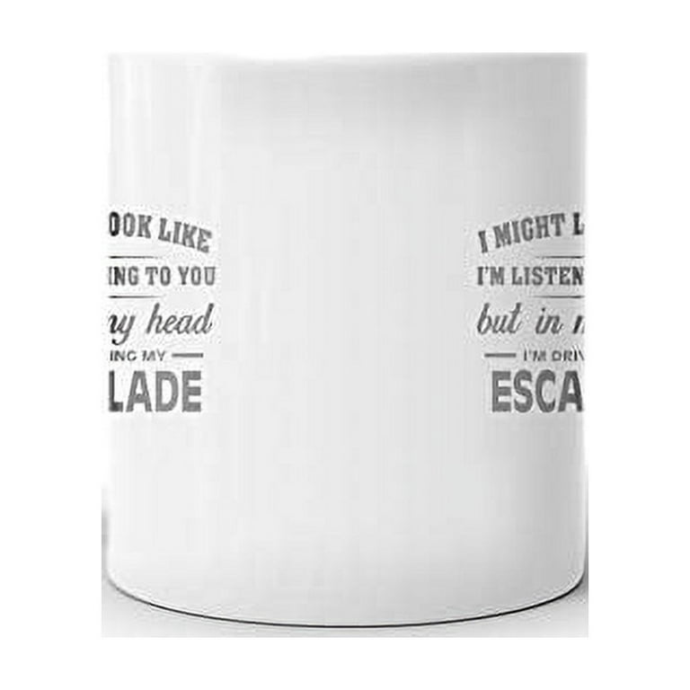 I'm Driving My CADILLAC ESCALADE Coffee Tea Ceramic Mug Office Work Cup  Gift 15 oz
