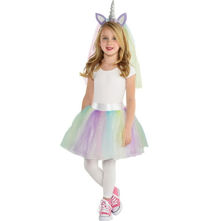 Unicorn Halloween Costume Accessory Kit Girls, One Size, 2 Pieces, by