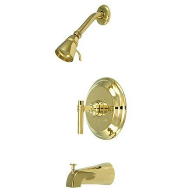 Kingston Brass KB2632ML Robinet d'Équilibre de Pression et Robinet de Douche - Laiton Poli