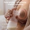 thumbnail image 3 of Extractor de leche manual Frida Mom SoftFeel con embudo, 3 of 7