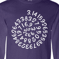 thumbnail image 4 of Inktastic Pi Day Pi Numerals in Spiral Long Sleeve T-Shirt, 4 of 5