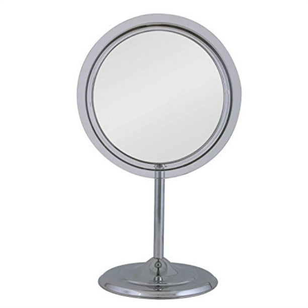 Zadro Sa35 Zadro Surround Light Pedestal Vanity Mirror With 5x Magnification Walmart Com Walmart Com