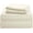 Ivory Stripe, variant on 4 Piece Luxury Bed Sheet Set - 600 Thread Count - 100% Egyptian Cotton - 12" Deep Pocket - Hotel Quality Bed Sheet Set - Twin Size - Ivory Stripe