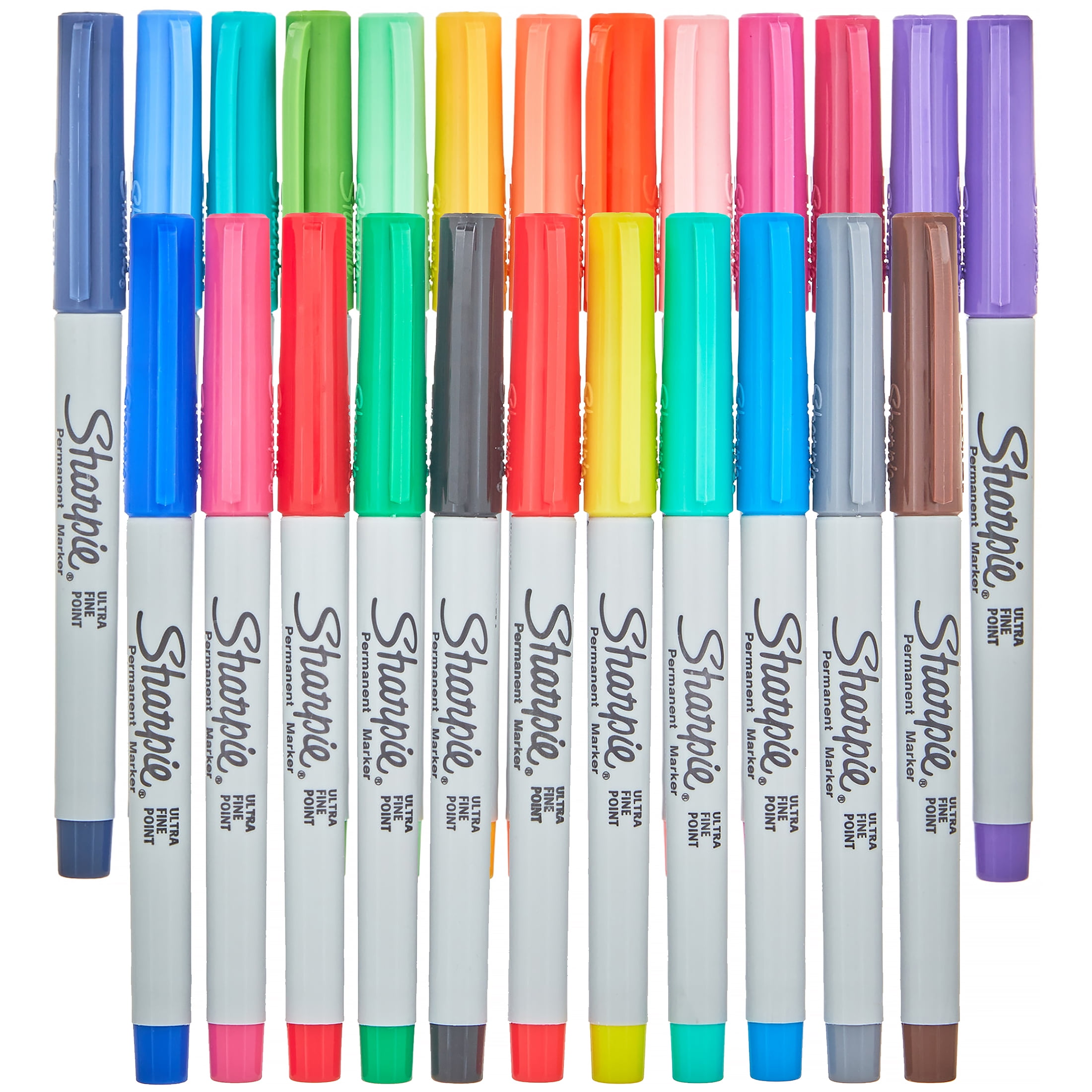 Fine Tip Permanent Marker, Fine Bullet Tip, Assorted Classic and Limited  Edition Color Burst Colors, 24/Pack - BOSS Office and Computer Products