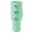 thumbnail image 3 of Funda de silicona para taza térmica de 40 oz, antideslizante, resistente al desgaste, funda protectora para viajes en casa, color verde, 3 of 14