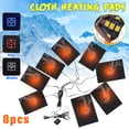thumbnail image 2 of Speravity Heating Pad Clothes Accessories for Winter Jackets Heated Vest Plate Fiber Clothing Heater Home Safety Non-woven Supplies Warmer Type3 NO3 Speravity GJ2795-00B, 2 of 6