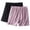 Black&Watermelon Red, variant on Coorders No Bunderies 2 Pack Womens Ultra-Soft Athletic Lounge Casual Sweat Shorts with Pockets, Plus Size Lounge Pj Sleep Short Black&Watermelon Red, Size XXL