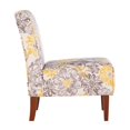 thumbnail image 3 of Linon Chaise d'Appoint en Bois Rembourrée Lily Bridey en Gris, 3 of 14