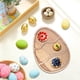 thumbnail image 4 of Uuiauoio Easter Wooden Serving Platters Shape Charcuterie Boards Spring Easter Wood Trays Decorative Wooden Snack Cheese Dish Plates for Spring Holiday Housewarming Presents, 4 of 6