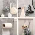 thumbnail image 2 of Ganchos de pared autoadhesivos, gancho para ropa, gancho de pared multiusos resistente, soporte para llaves, toallero, accesorios de cocina, 2 of 6