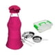 thumbnail image 1 of Los juguetes de cocina incluyen utensilios de cocina, delantal y gorro de chef, ollas y sartenes. Rosa roja, 1 of 6