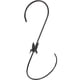 thumbnail image 1 of IDEANATEGRATE Gancho Para Plantas De Hierro Negro Resistente Para Colgar Macetas Y Comederos De Exterior, 1 of 7