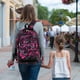 thumbnail image 3 of Mochila escolar resistente con gran capacidad para viajes y desplazamientos. Incluye mochila, bandolera y estuche para estudiantes y uso al aire libre. Aestivo | Amarillo | AESTIVO, 3 of 7