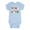 LIGHT BLUE, variant on Dr. Seuss - Icon Squares Baby Graphic One Piece