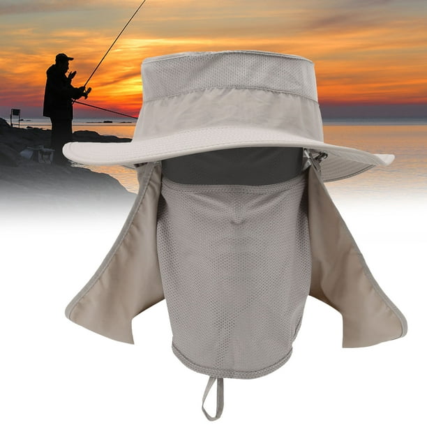 Loewten Fishing Hat, Neck Flap Removable Sun Protection For Backpacking For Man For Fishing For For Women For Hiking Other