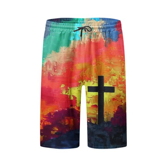 Aayomet Swim Trunks Men Men's Fashion Casual Short Solid Color Quick-drying Pant Plus Size Lace-up Seaside Holiday Shorts Beach Pants,Blue XXL